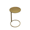 Gold Circle Couch Side Table -Small