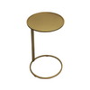 Small Circle Couch Side Table - Gold