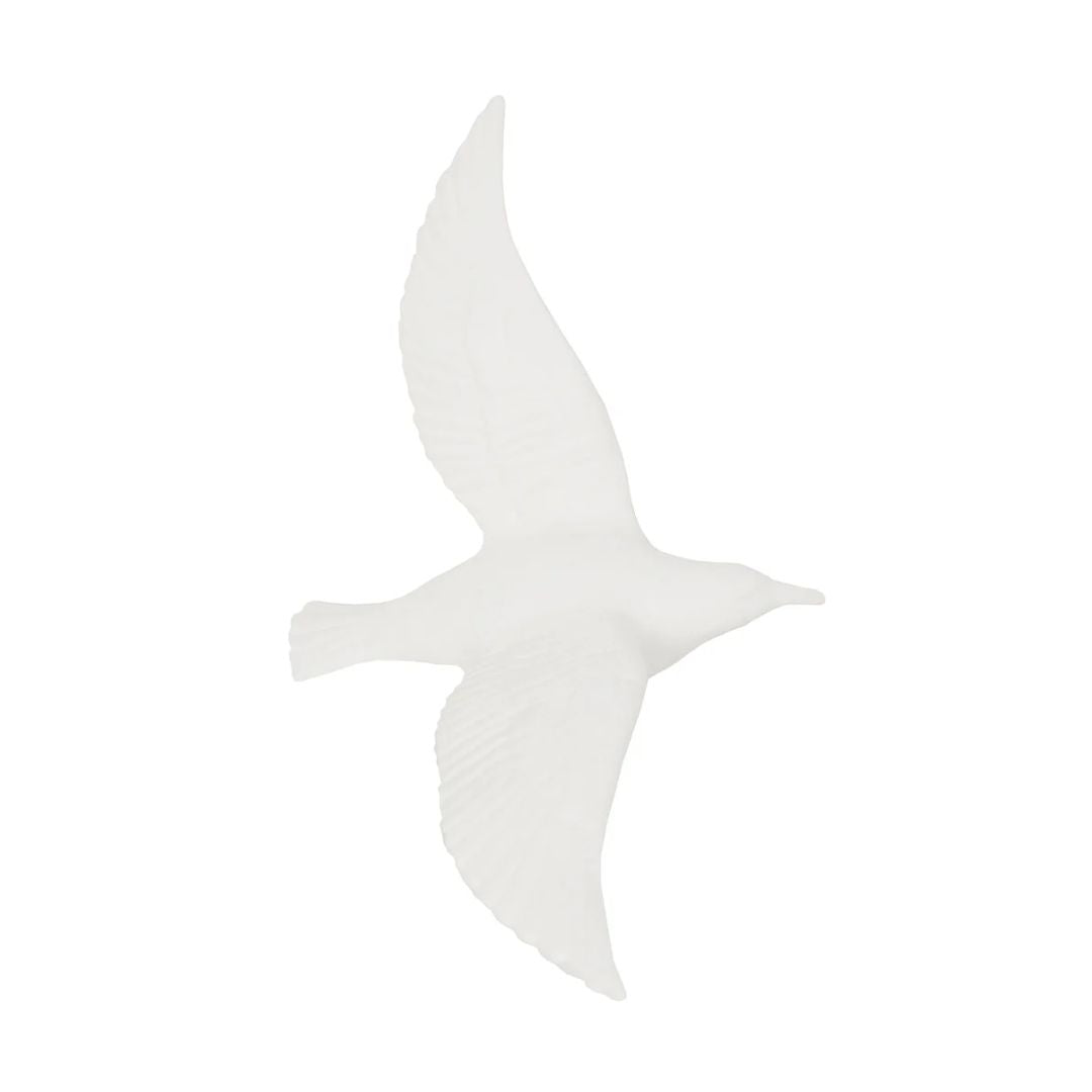Flying Birds Double Open Wing - White