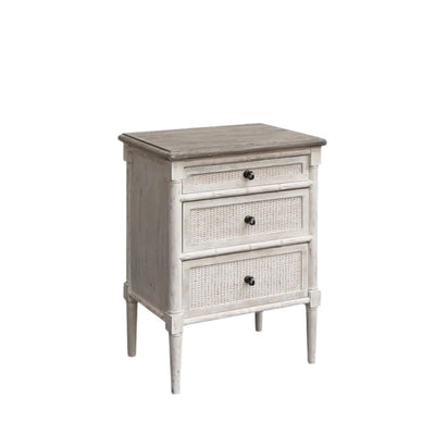 Laurette 3 Drawer Bedside Table