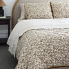 Lilibeth Handblock Olive Velvet Quilt - Small
