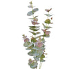 Tall Eucalyptus Spray - Pink/Grey