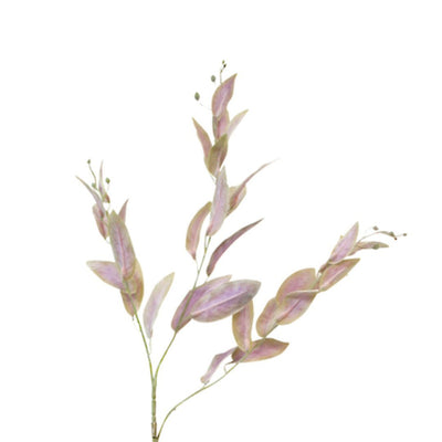 Garden Sage Spray: Green/Pink - 97cm