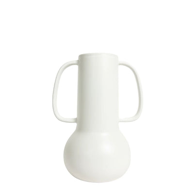 Bodhi Handle Vase - Matte White