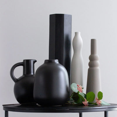 Malmo Bottle Vase -  Stone