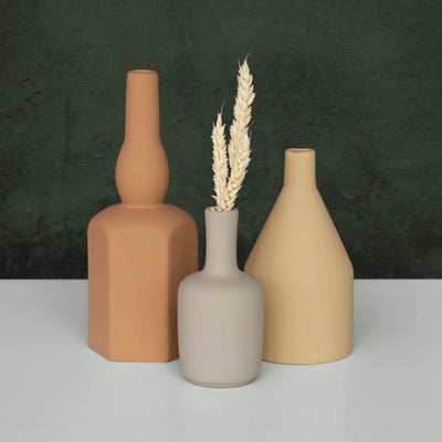 Chrysler Bottle Vase - Gold Earth