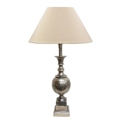 Bella Grand Lampbase - Antique Silver