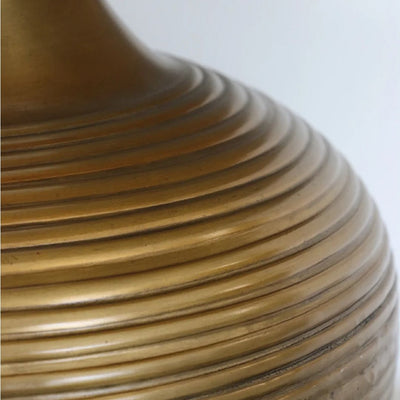 Calypso Lampbase in Dark Antique Brass Finish