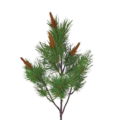 Budding Pinecone Branch: Green - Large