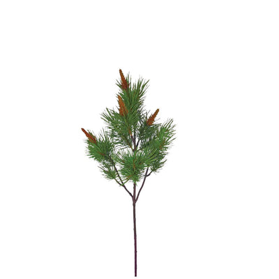 Budding Pinecone Branch: Green - Large