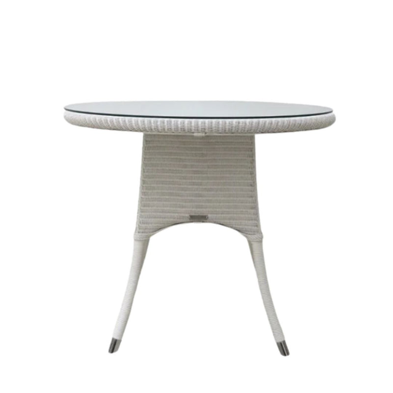 Nimes Table: White - Dia.90cm