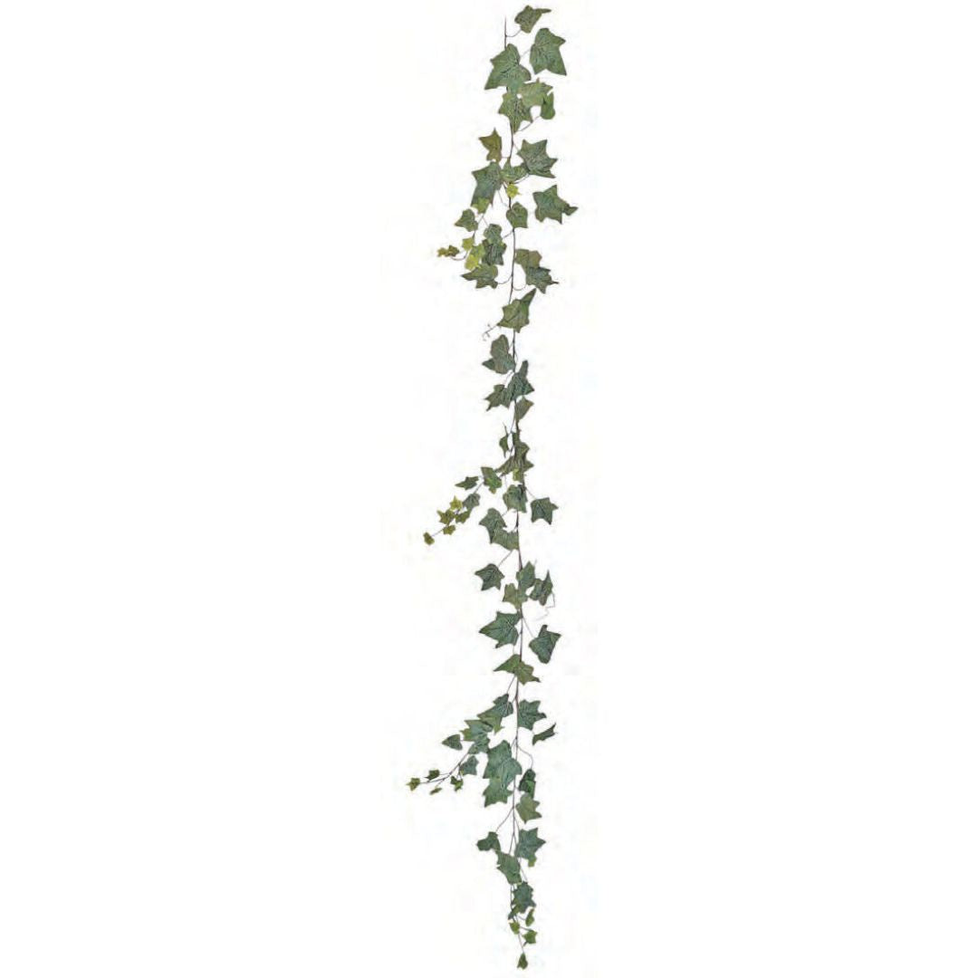 Large Leaf Ivy Garland - Frosted Green