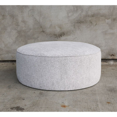 Laura Ottoman: Chenille - Dove