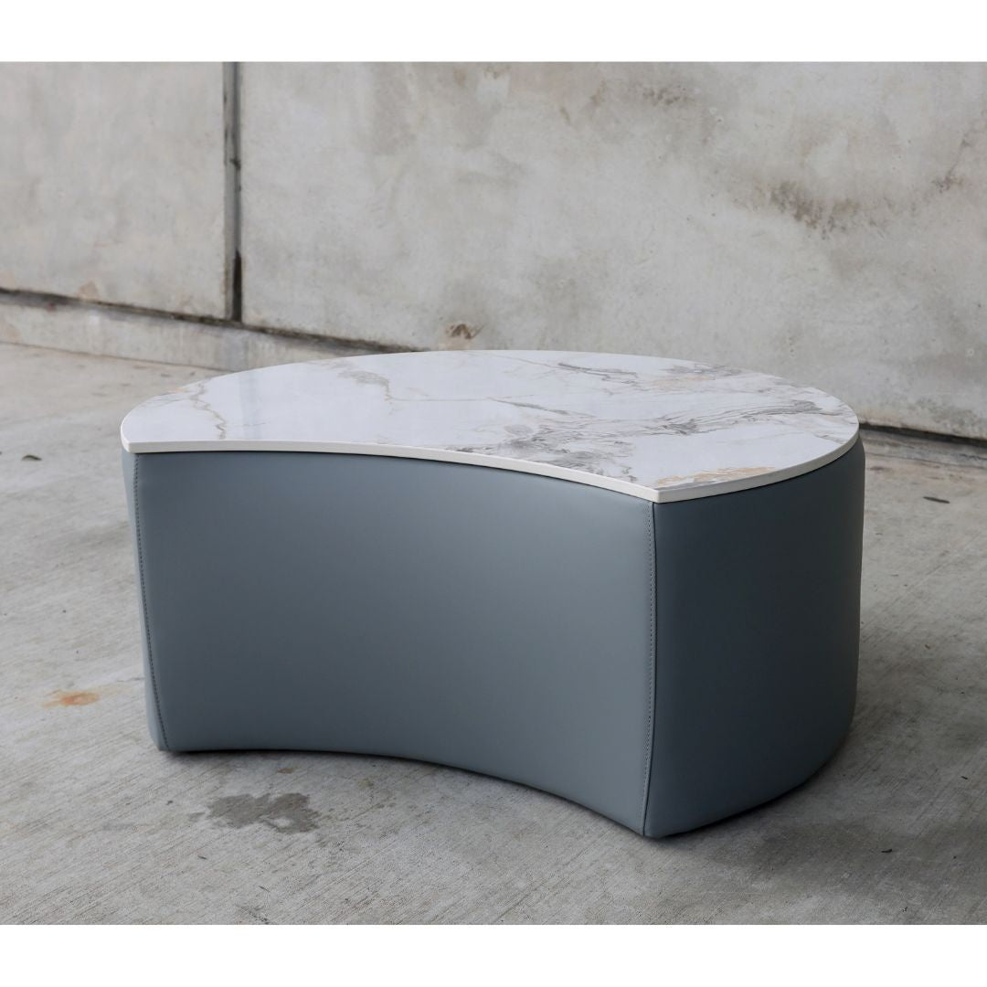 Laura Coffee Table: Faux Leather
