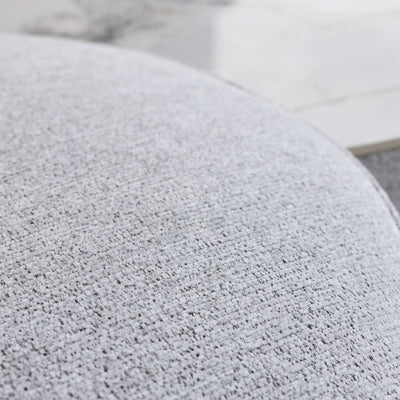 Laura Ottoman: Chenille - Dove