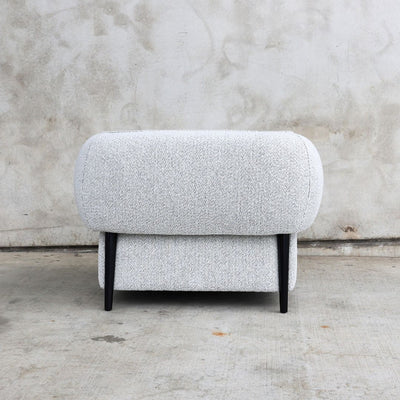 Louisa Armchair: Pebble
