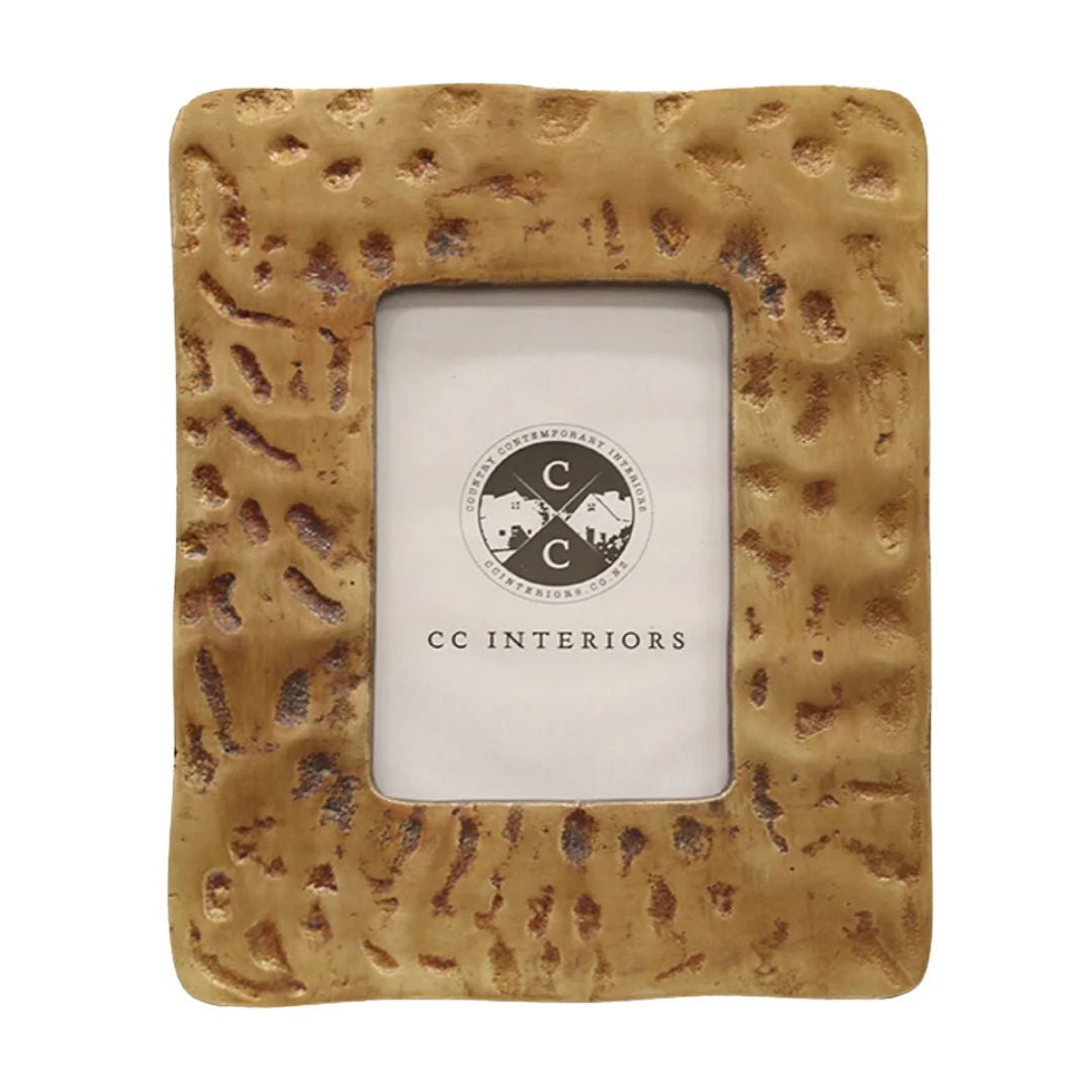 Luggate Photo Frame in Antique Brass