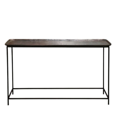 Soho Console: Dark Bronze with Black Legs