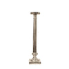Como Candlestick: Silver - Medium