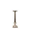 Como Candlestick: Silver - Small