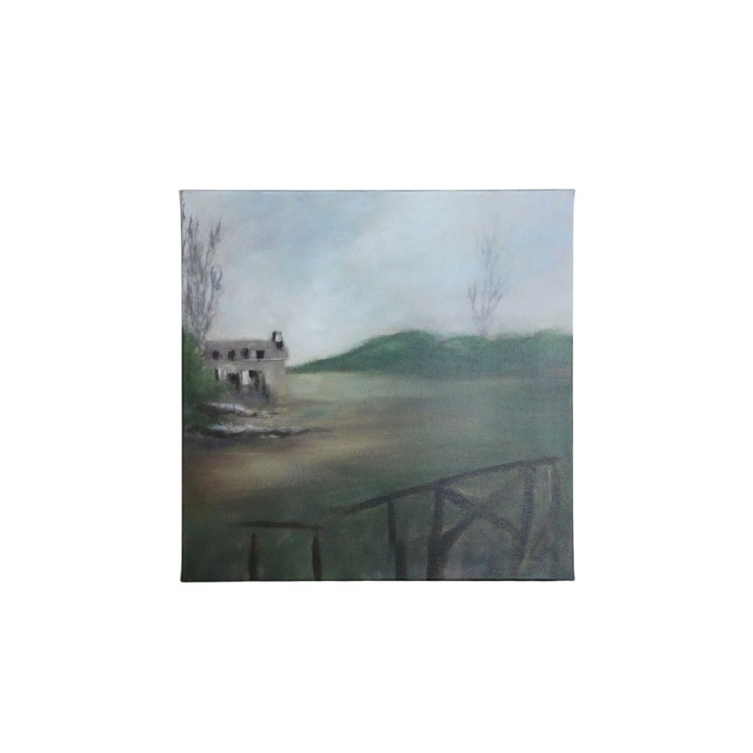 Otago Stone Cottage on Stretched Canvas