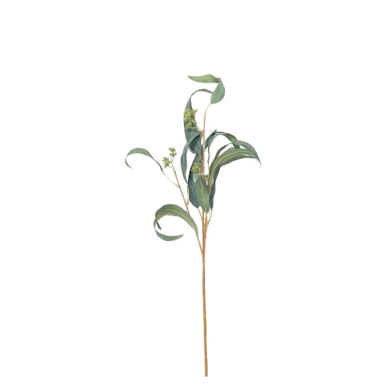 Pointed Gum Foliage Pick: Green