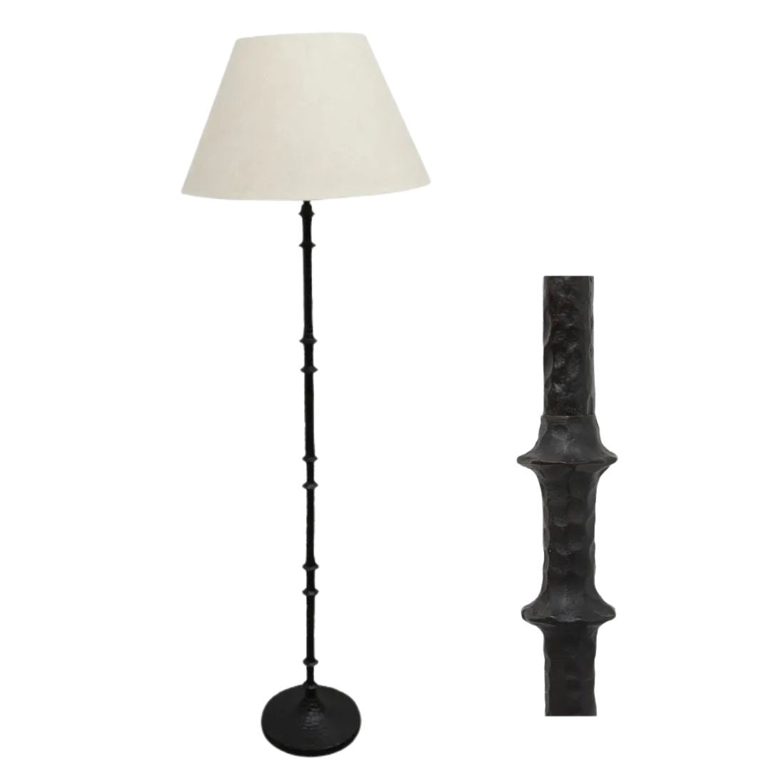 Hammered Floor Lamp Base