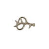 Antler Napkin Ring - Silver