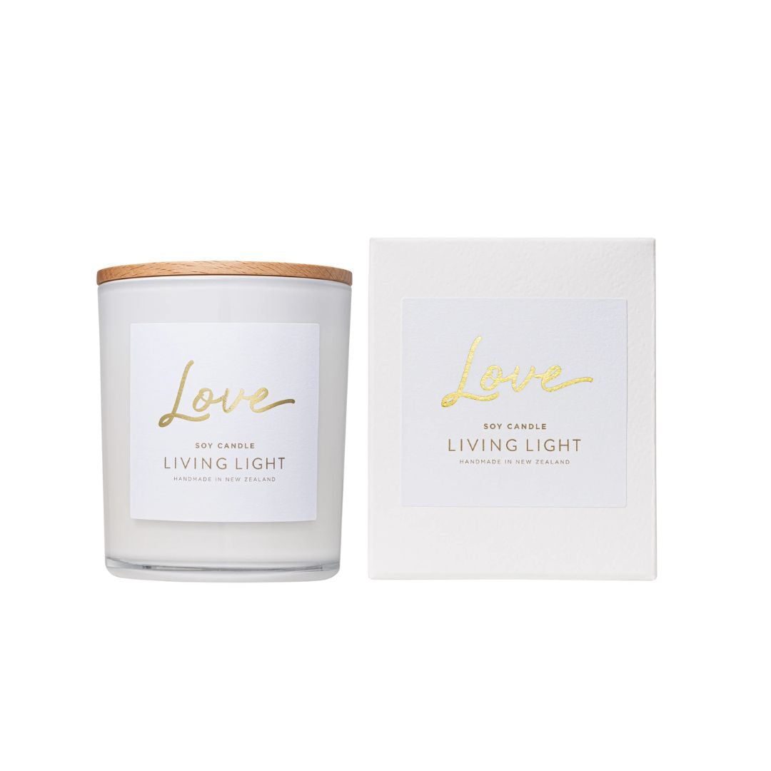 Soy Large Candle: Love