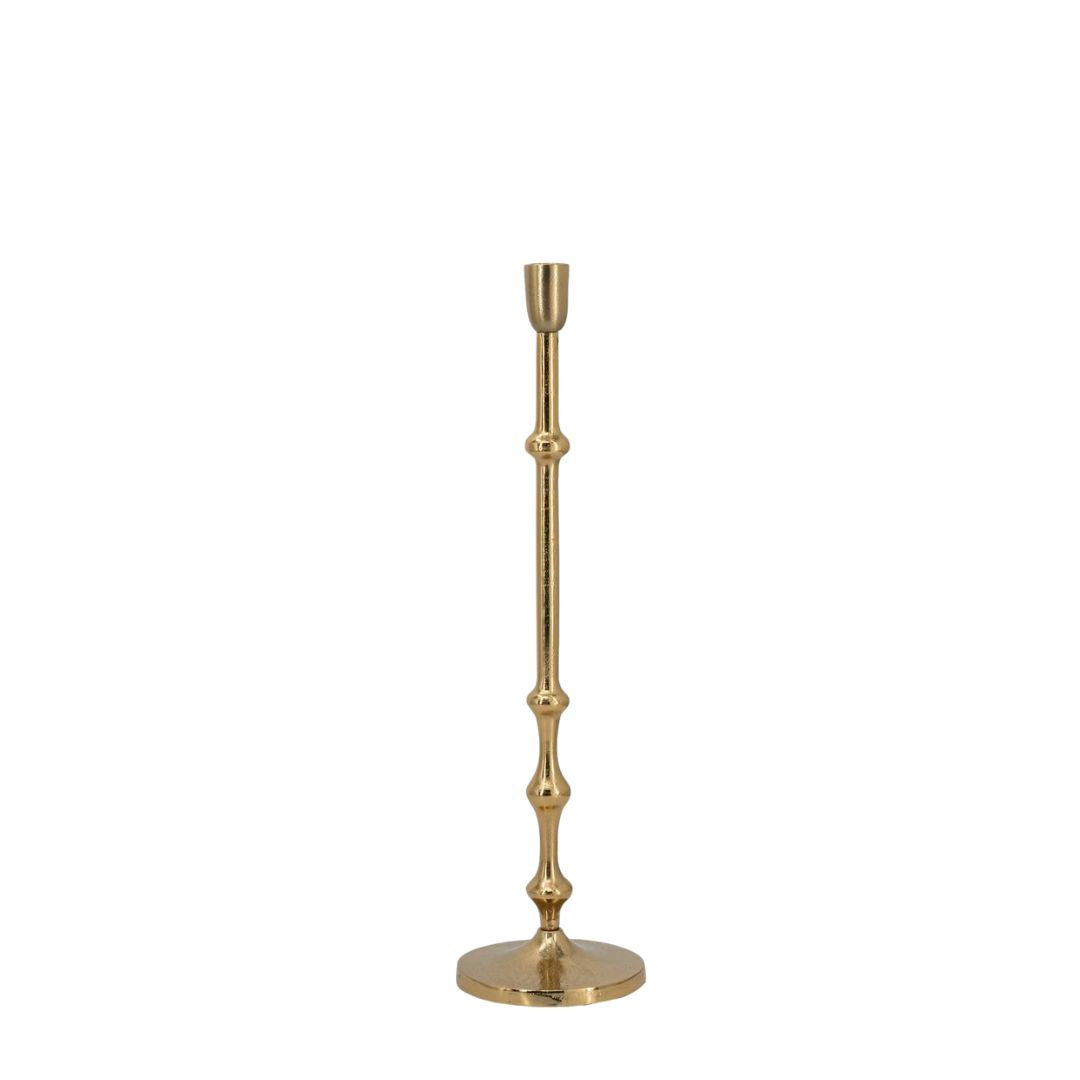 Taper Candle Holder: Gold - Medium