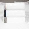 Ribbon Navy Duvet Set - Queen