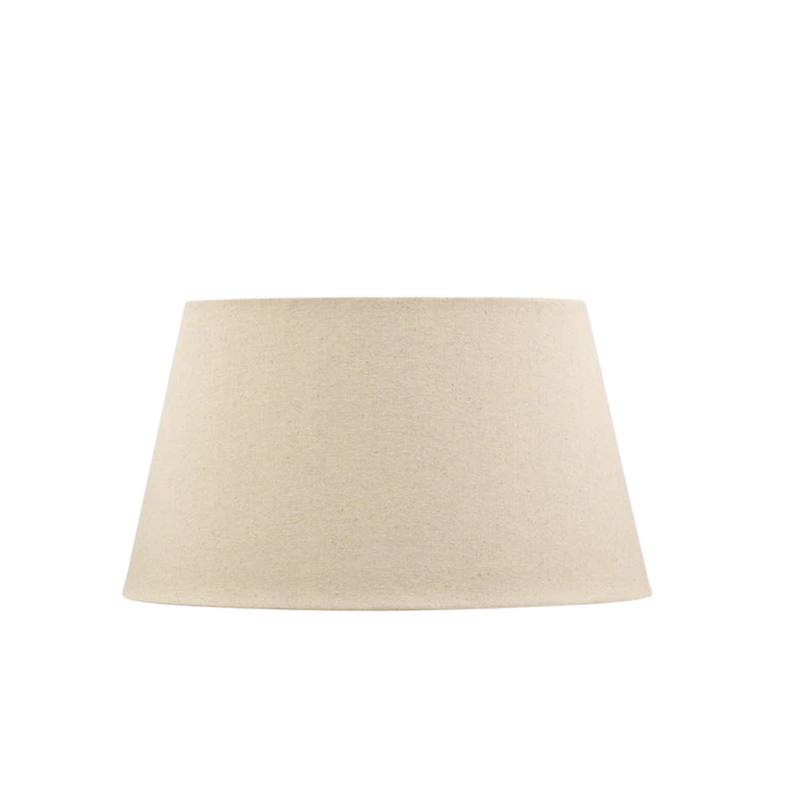 Oatmeal Tapered Drum Lampshade - 46cm