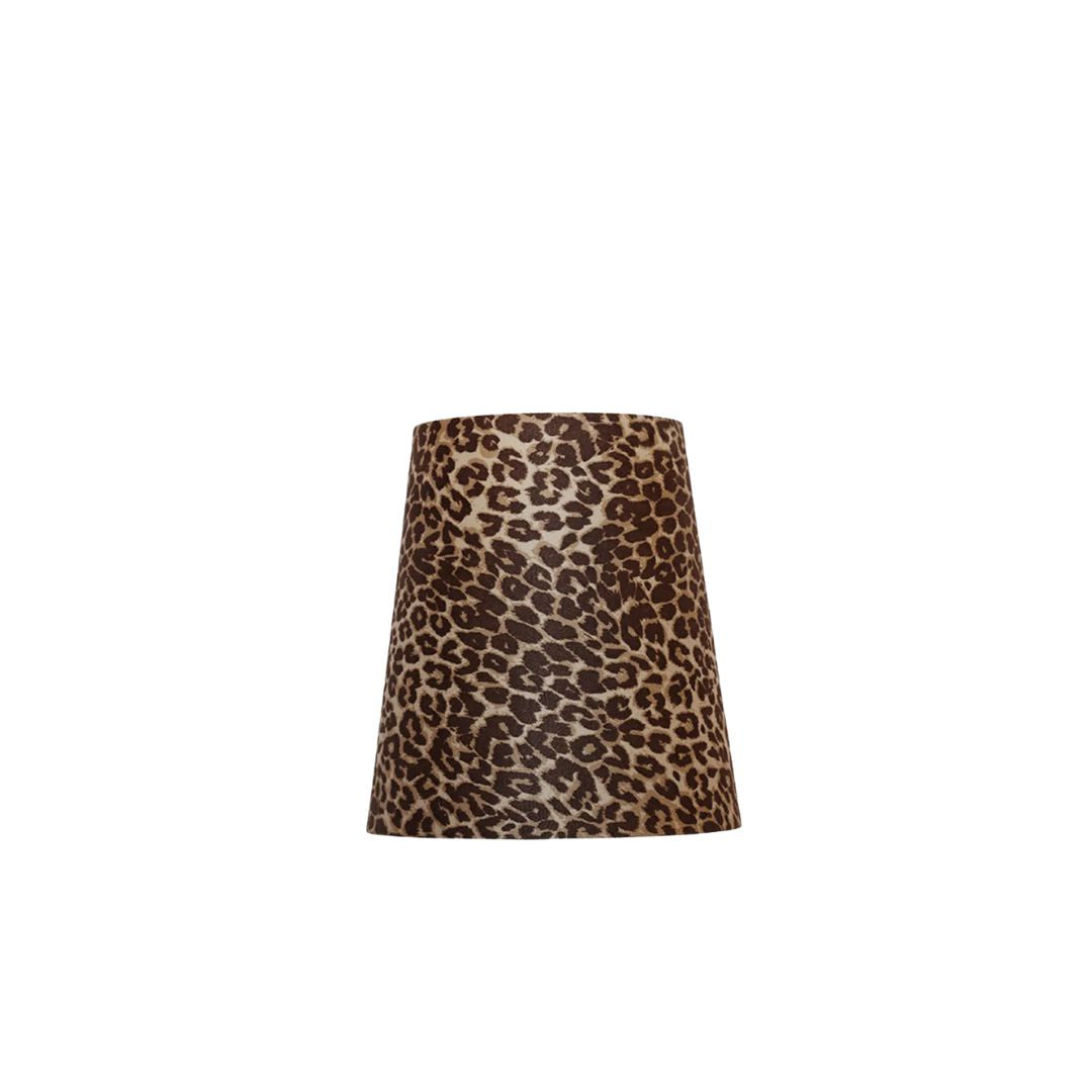Leopard Print Chandelier Shade - 18cm