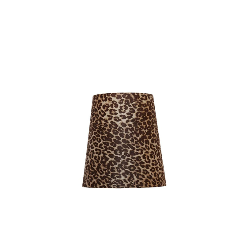 Leopard Print Chandelier Shade - 18cm