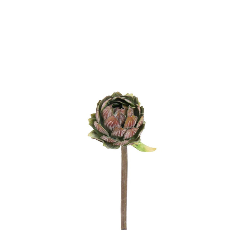 Artichoke with Stem - Red/Brown