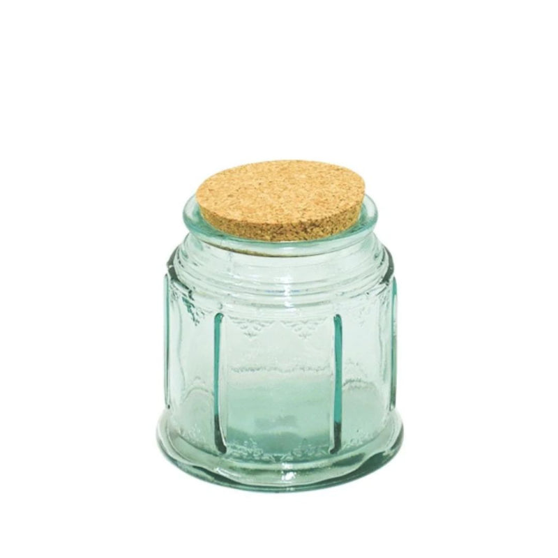 Bohemian Clear Jar - Small