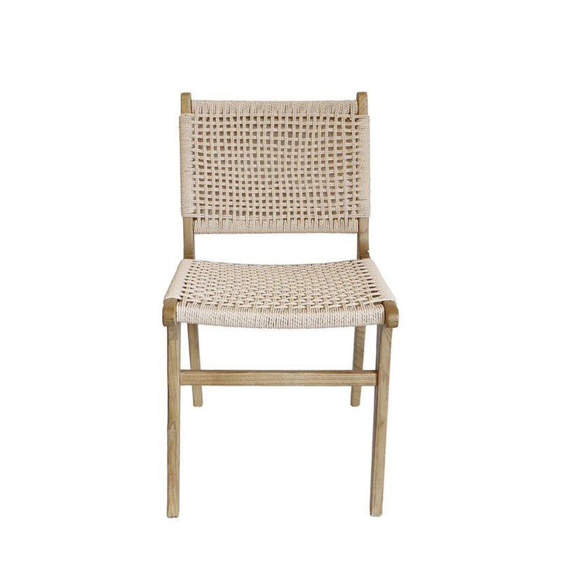 Palma Chair with Woven Sandstone Loom