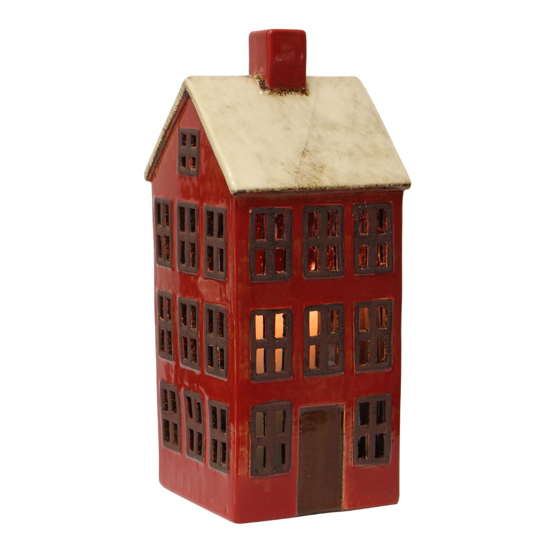 Alsace Tea Light House: Grande Chalet - Red White