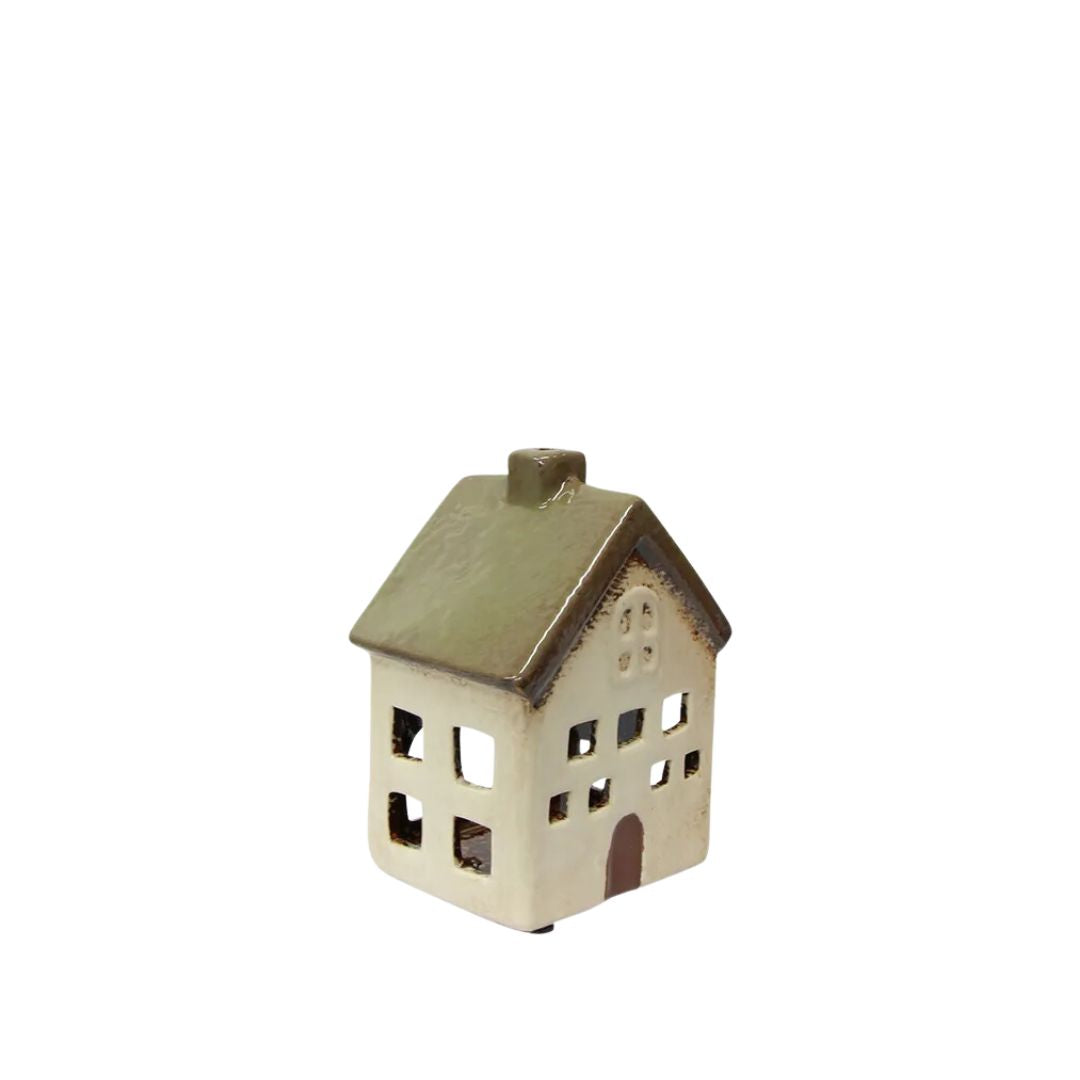 Alsace Tea Light House: Villa - Olive Green