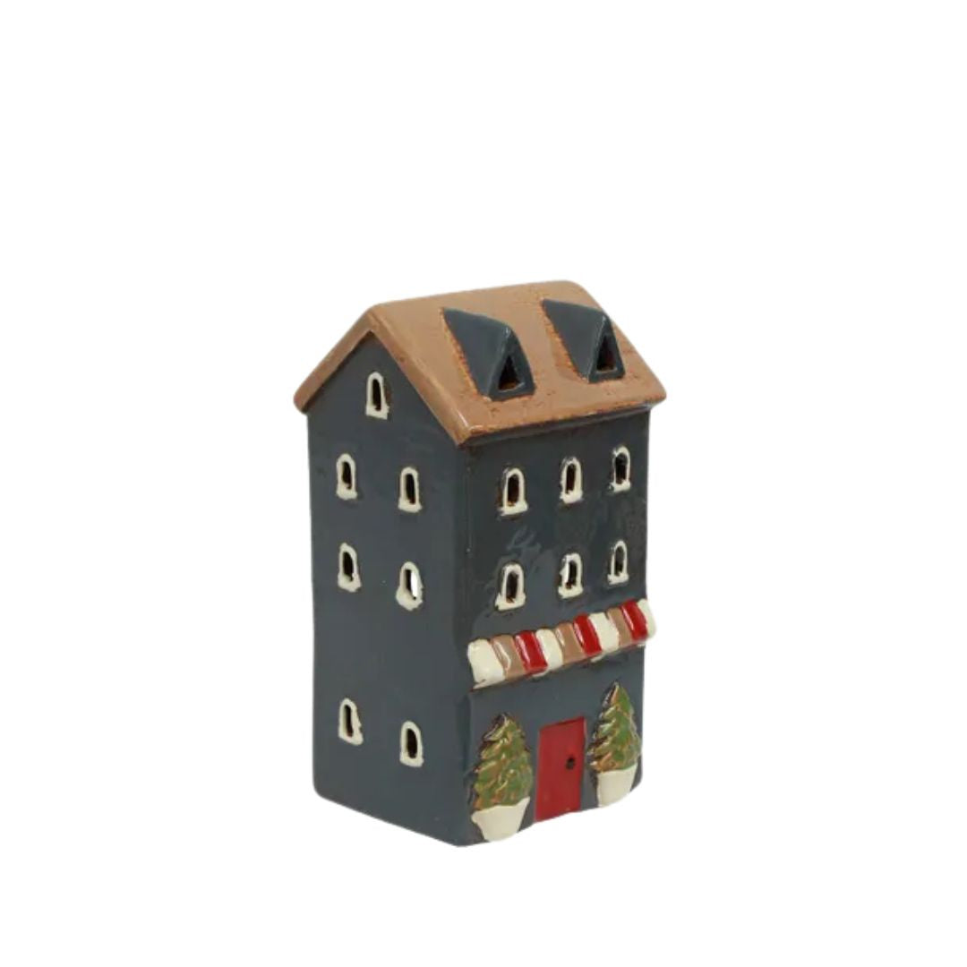 Alsace Tea Light Shop - Navy
