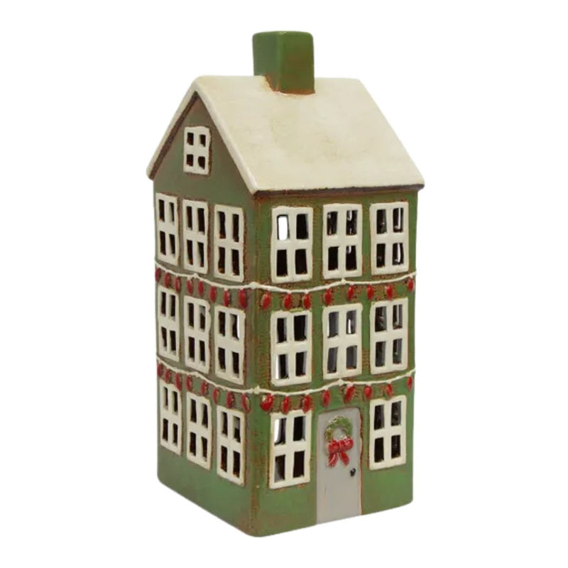 Alsace Tea Light House: Grande Chalet - Christmas Green