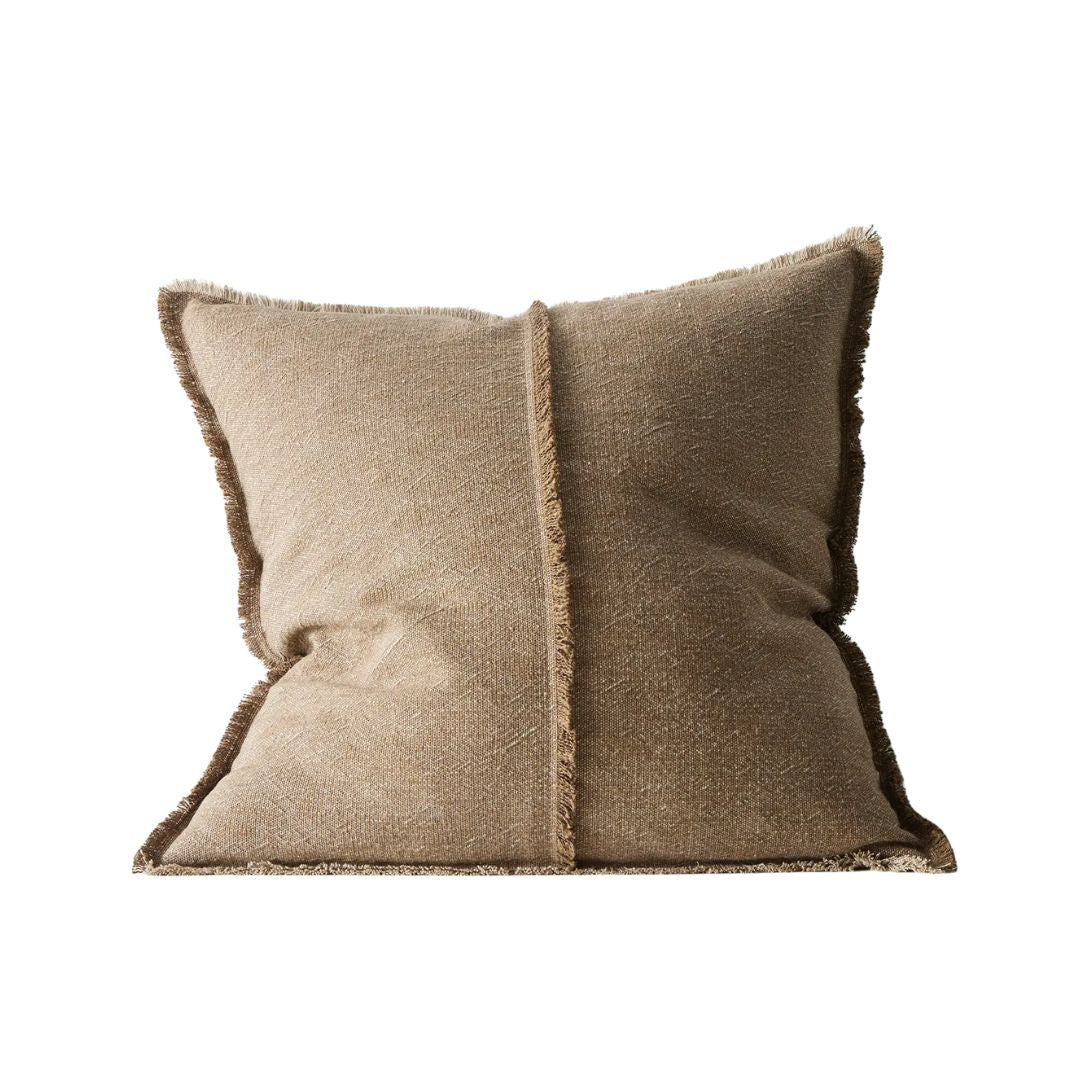 Adela Cushion: Cocoa - 50x50
