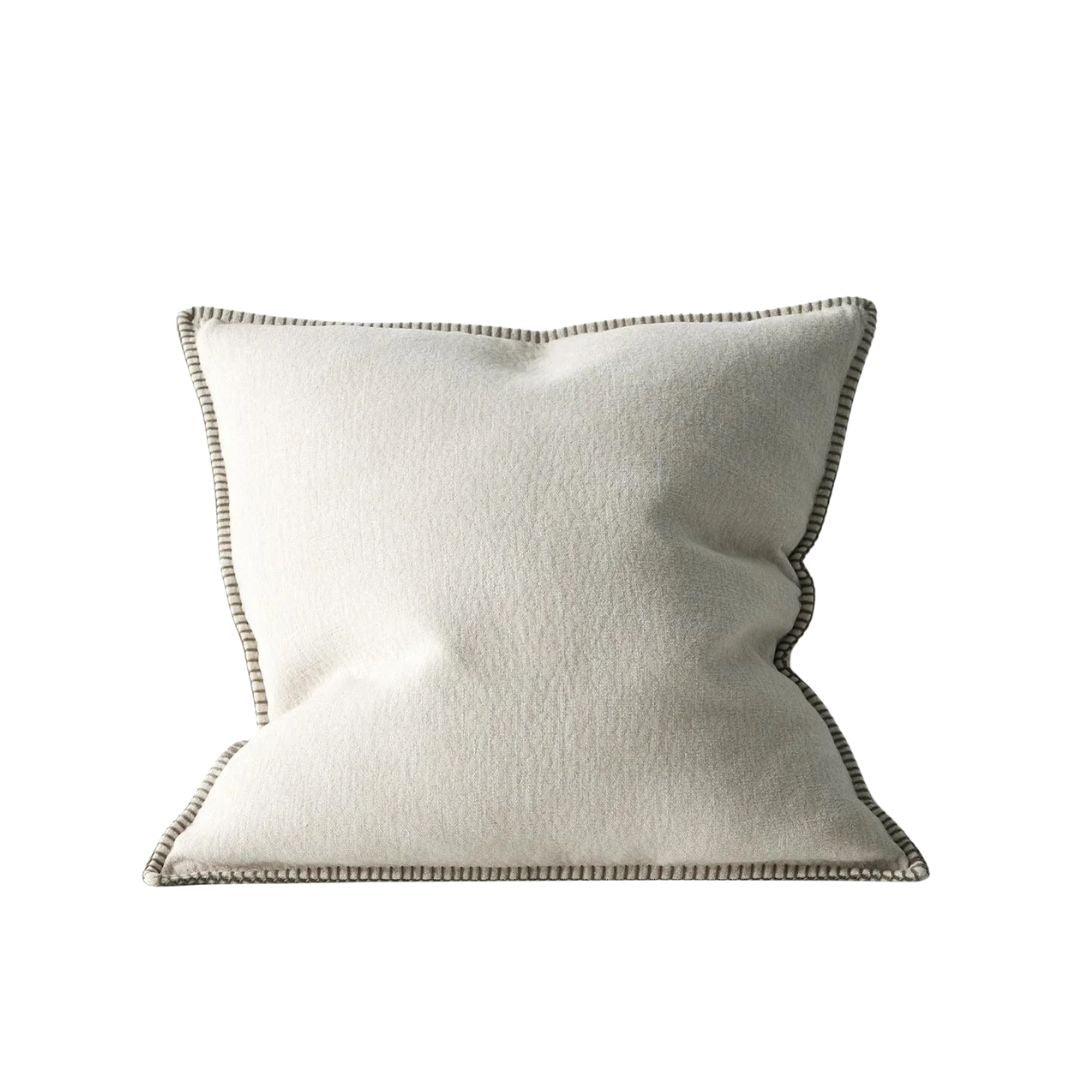 Alba Cushion: Bone - 50x50