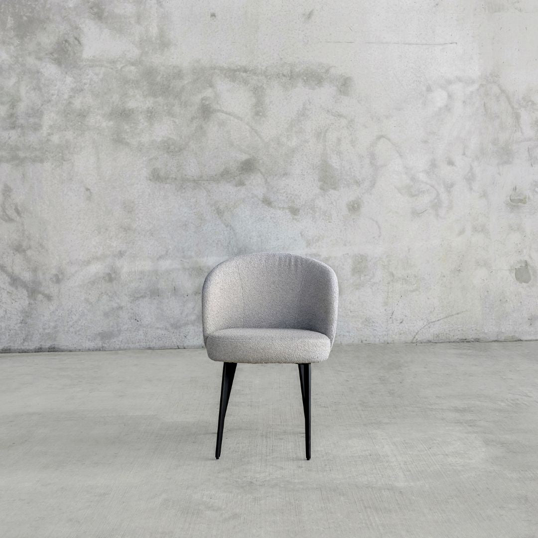 Blake Dining Chair: Silver Grey