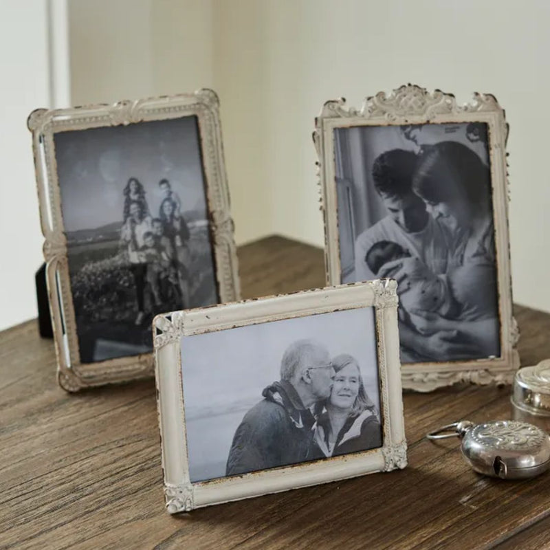 Brocante Filigree Top Photo Frame - 4x6"