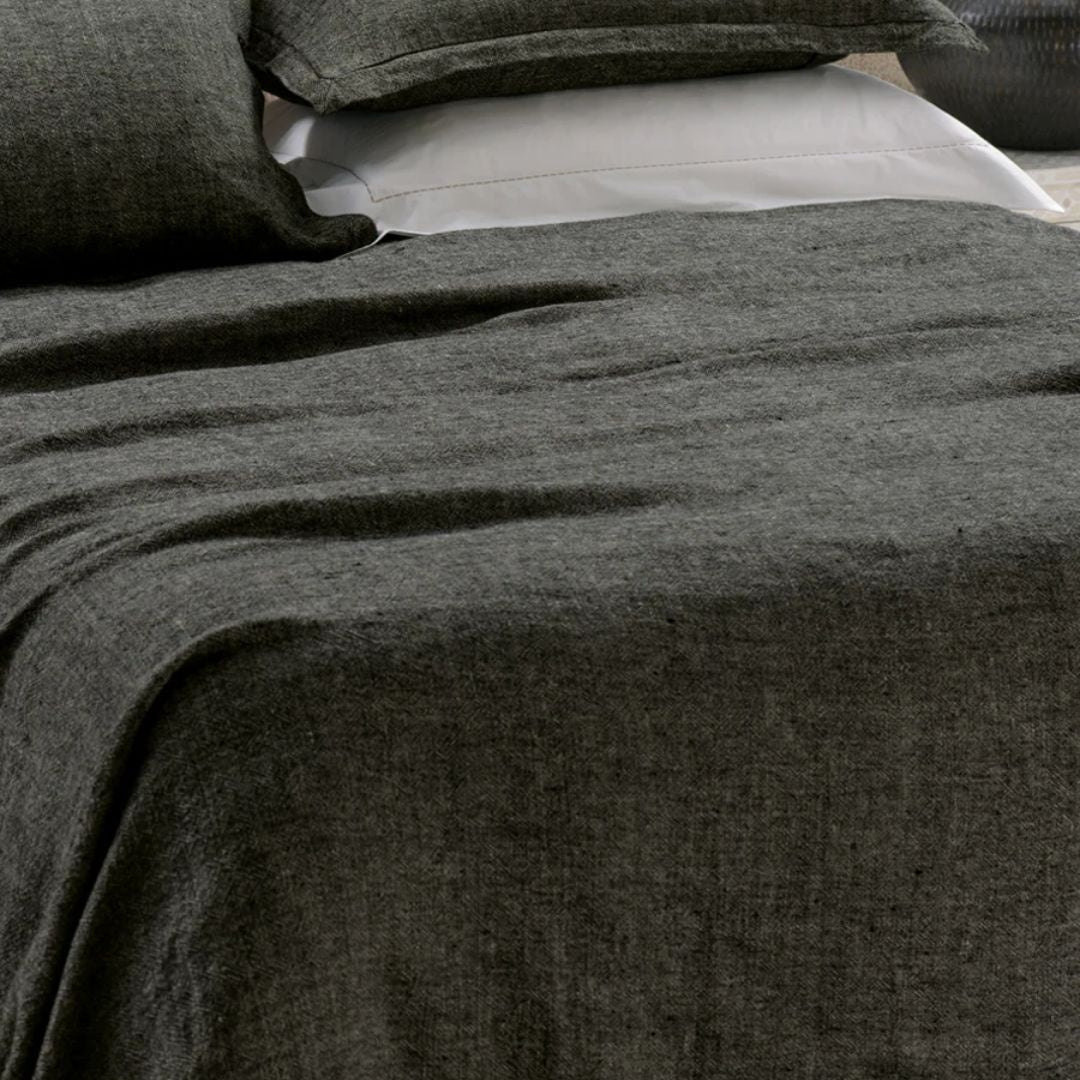 Cela Charcoal Bedspread - Queen