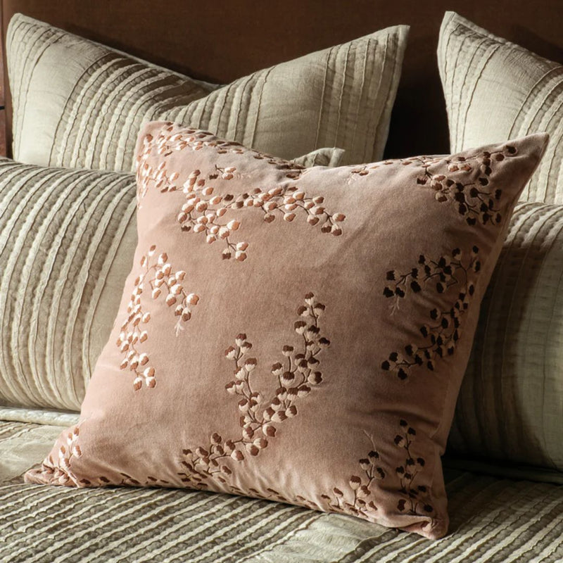 Chaya Pink Clay Cushion - 60x60