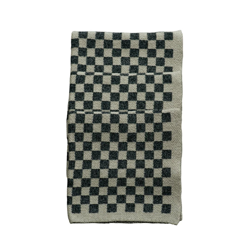 Chekka Washcloths: Graphite - Set of 3