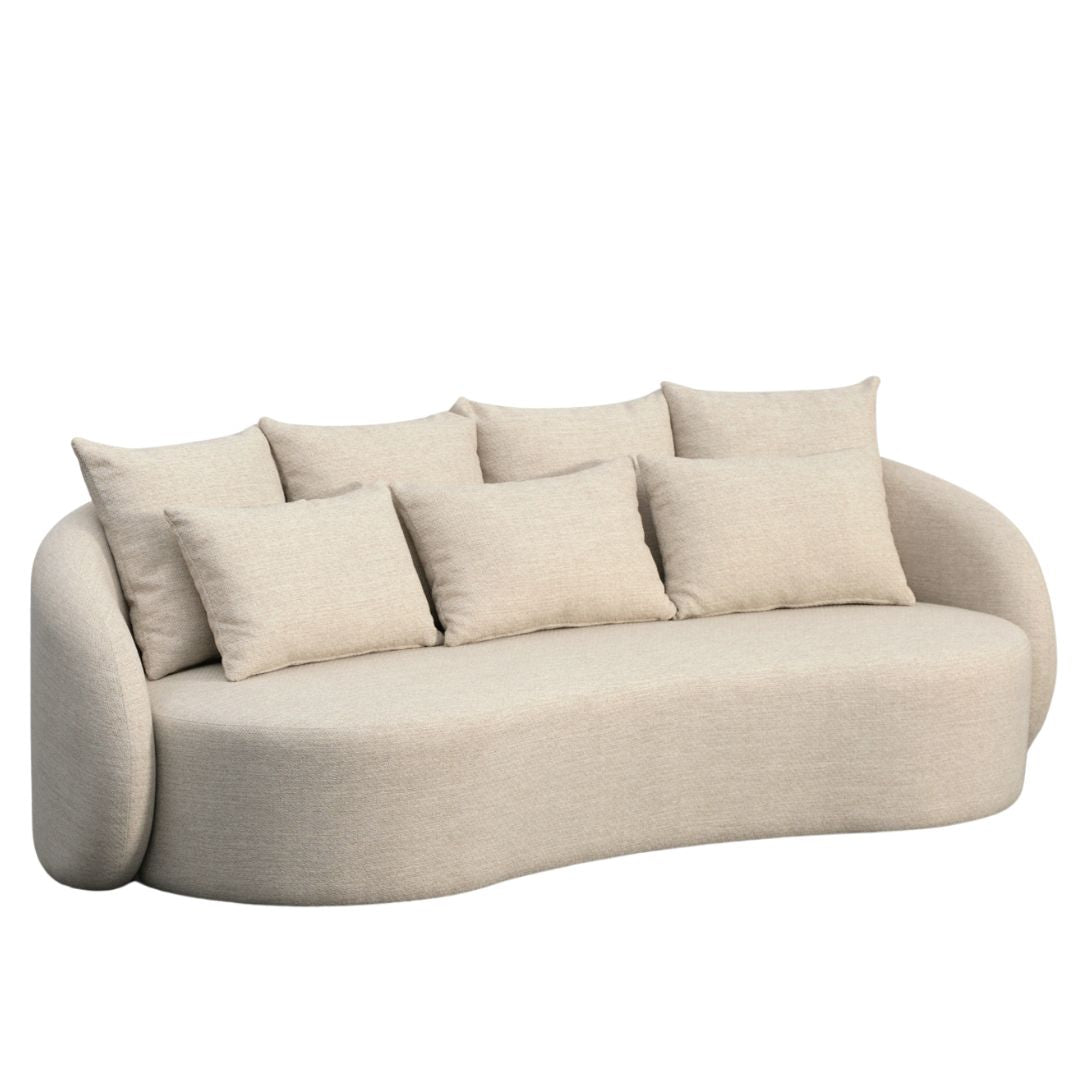 Fitzroy Couch - 3 seater: Sand