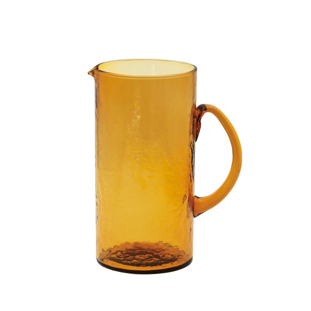 Glass Jug - Amber